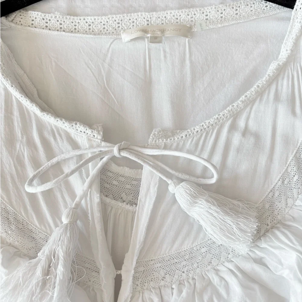 LoveShackFancy Liv Heritage Ruffle Dress - Picture 10 of 16